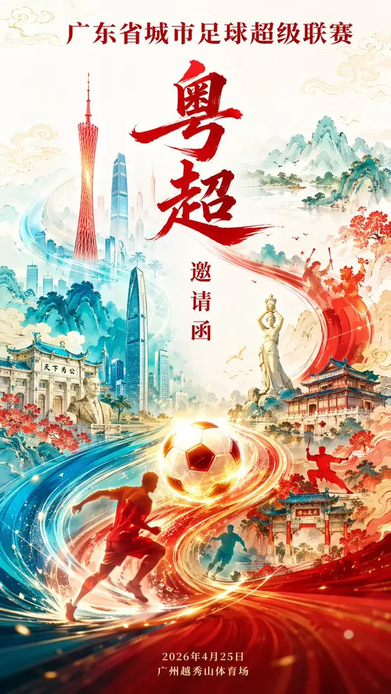 体育联赛邀请海报提示 preview image 1