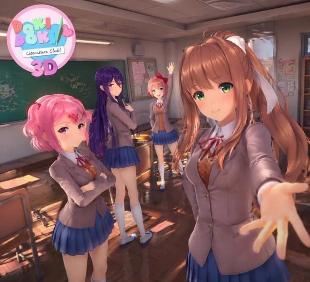 3D动漫视觉小说游戏封面 preview image 1