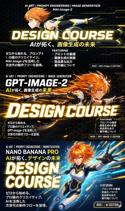 3 面板动漫科幻课程宣传片 preview image 1