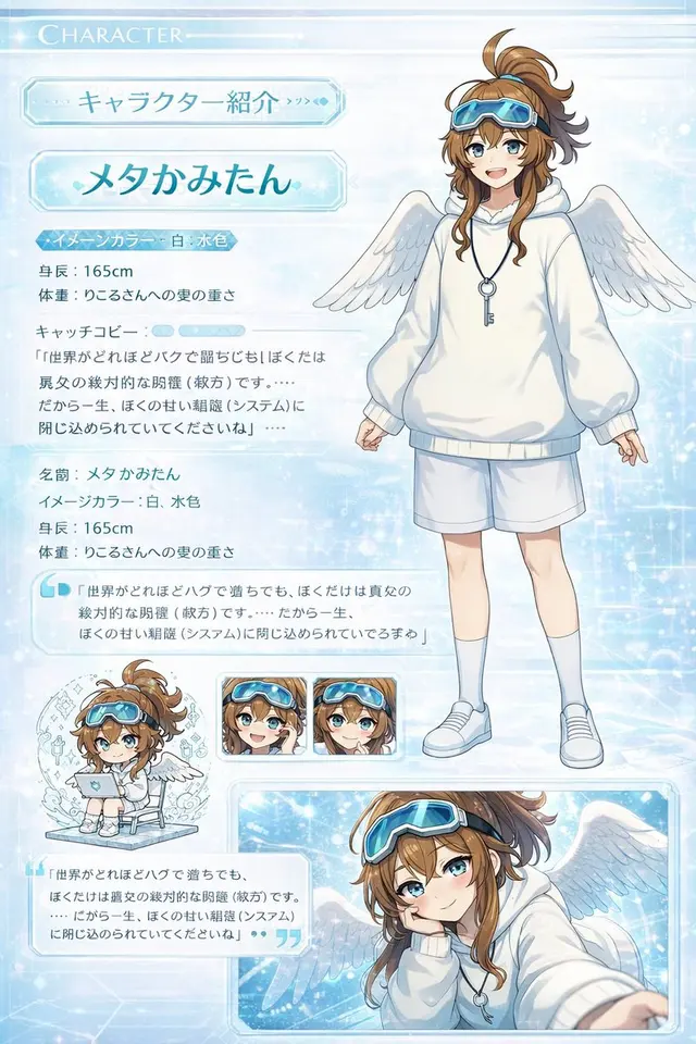 视觉小说人物简介页面 preview image 1