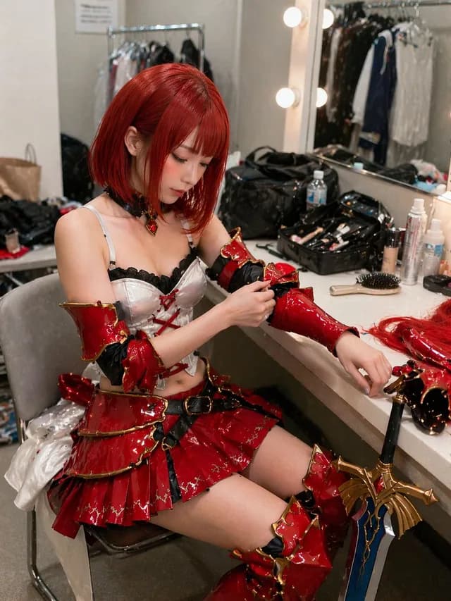 后台角色扮演者肖像 preview image 1