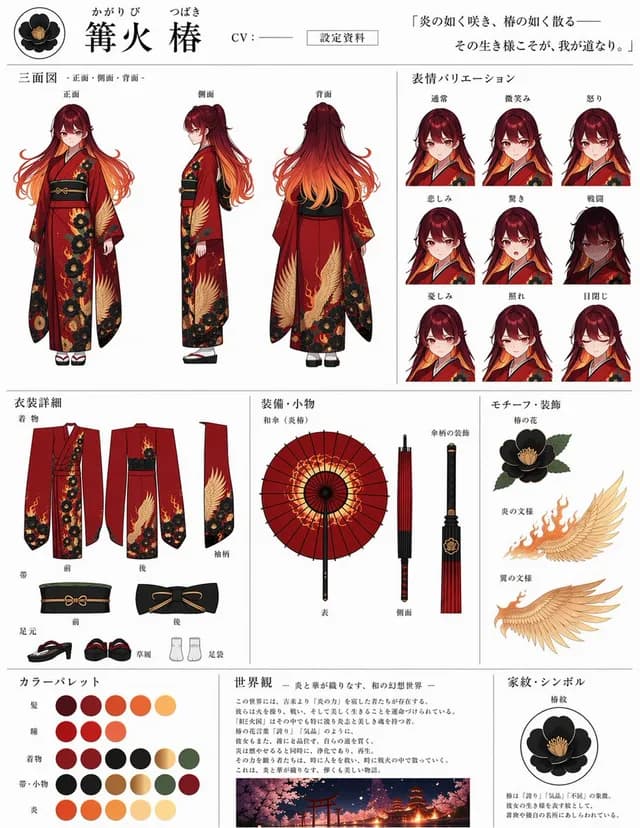 动漫角色参考表生成器 preview image 1