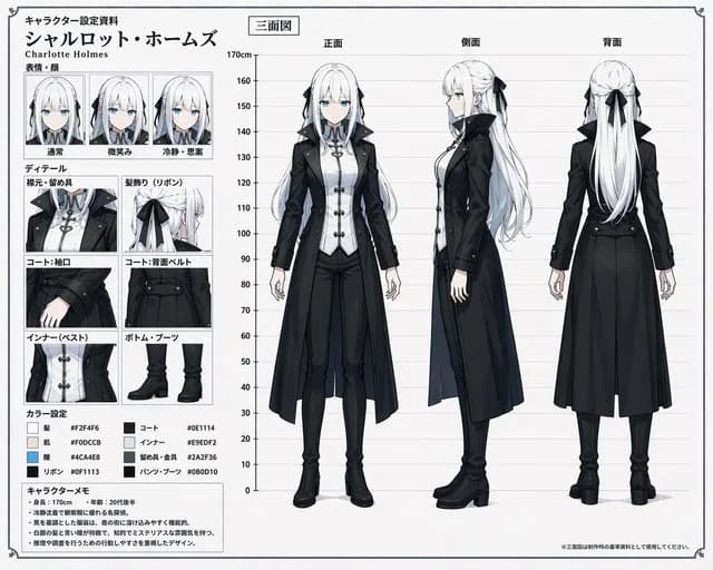 动漫角色参考表 preview image 1