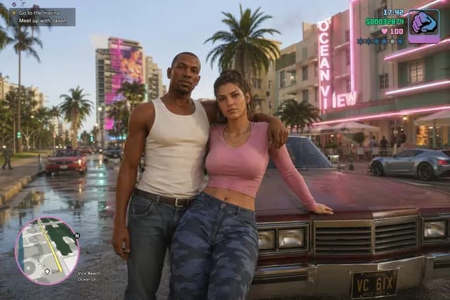 GTA 6 CJ与Lucia联动 preview image 1