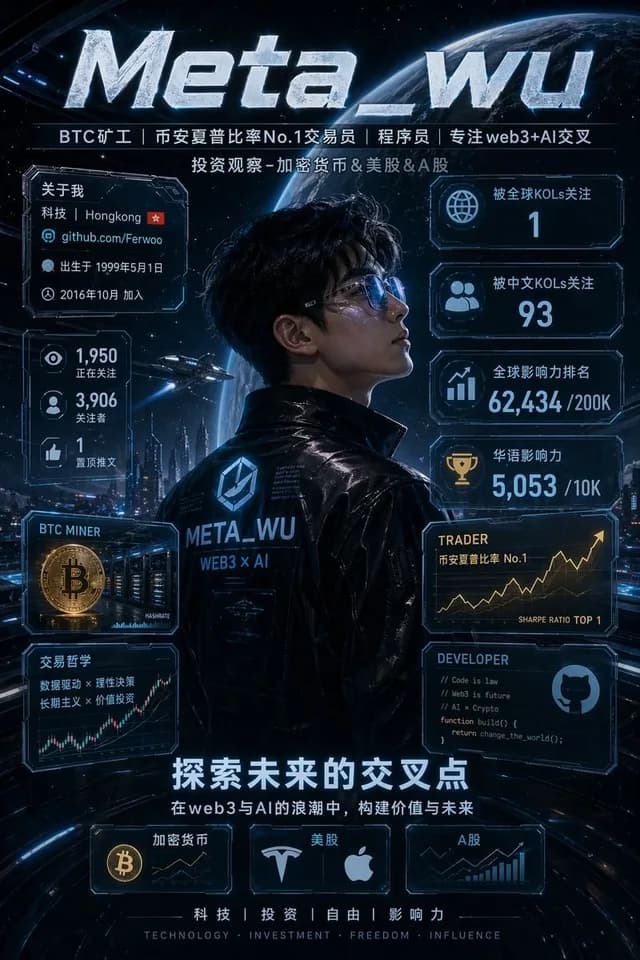 赛博朋克 Web3 AI 简介海报 preview image 1