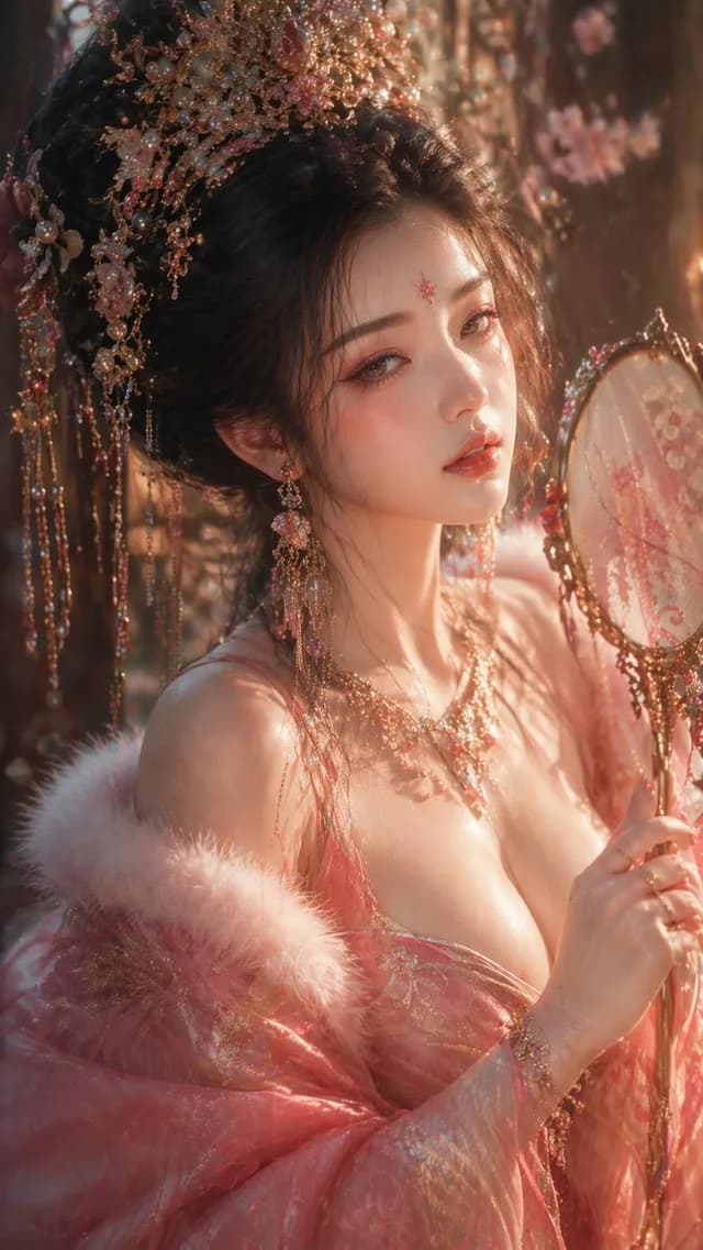 唐代美学CG插画 preview image 1
