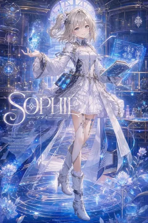 过度装饰的苏菲魔法海报 preview image 1