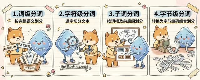 可爱的四面板标记化信息图 preview image 1