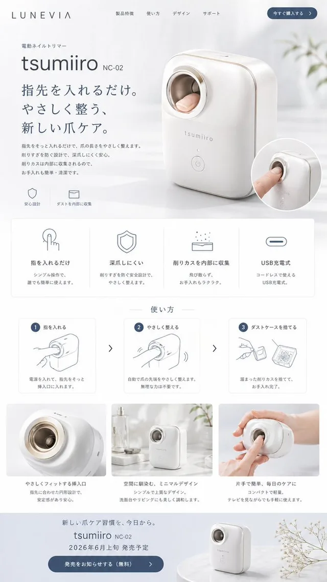 日本指甲修剪器登陆页面 preview image 1