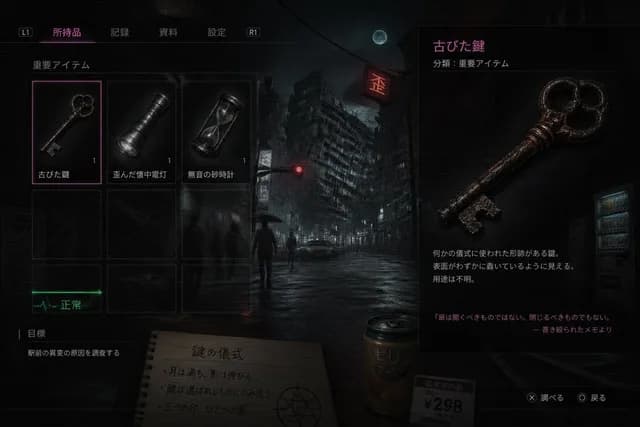 日本恐怖游戏库存屏幕 preview image 1