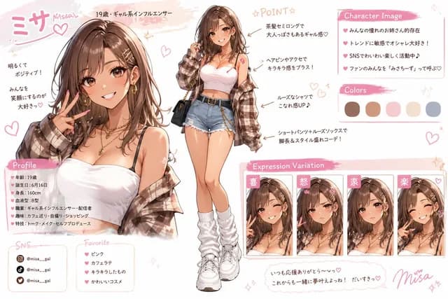 粉彩辣妹影响者角色表 preview image 1