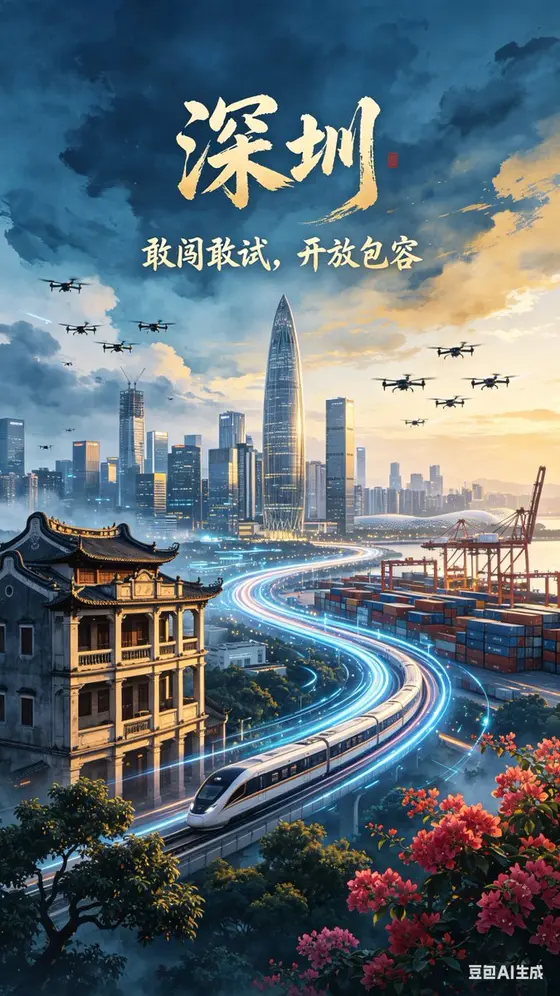 未来深圳城市海报 preview image 1