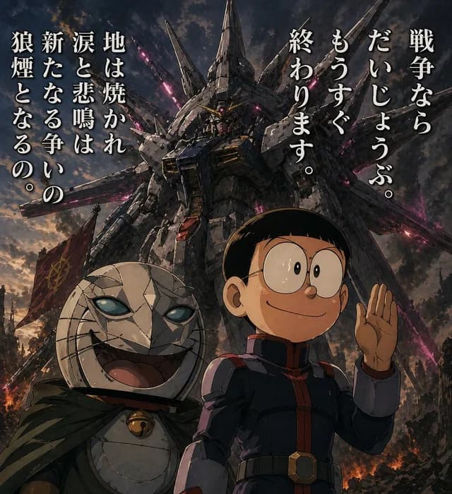 末日机甲海报的漫画面板 preview image 1
