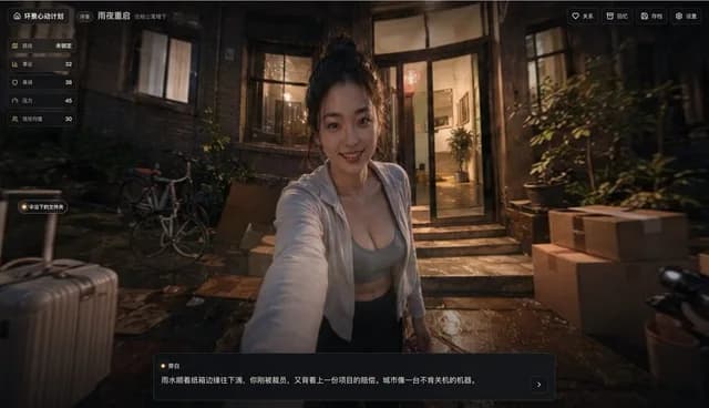 Rainy Night Story Game Screenshot preview image 1
