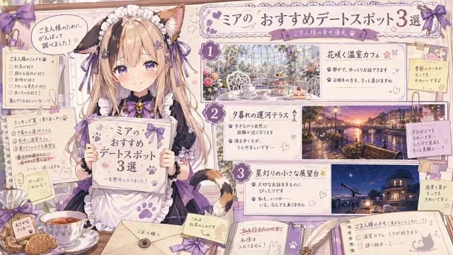 猫女约会地点推荐板 preview image 1
