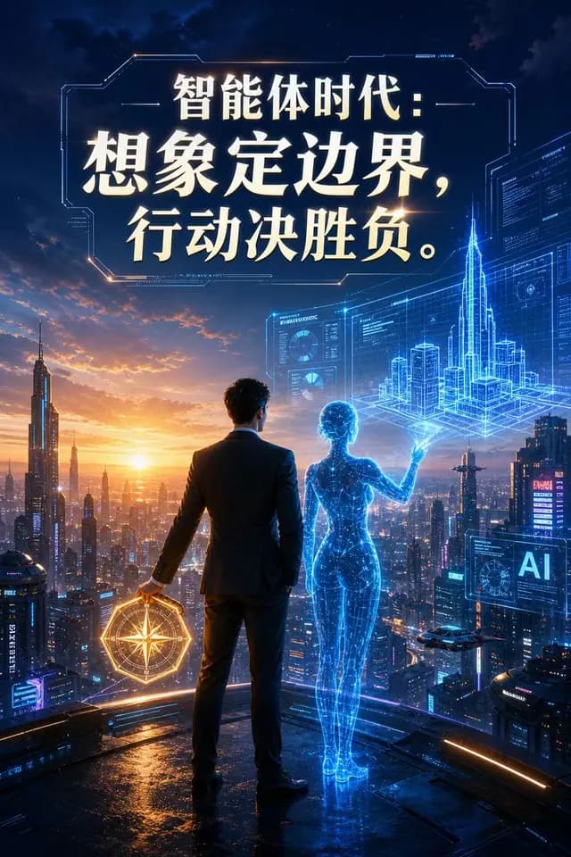 未来AI时代城市海报 preview image 1