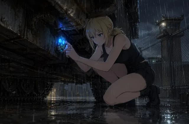雨天科幻渗透场景 preview image 1