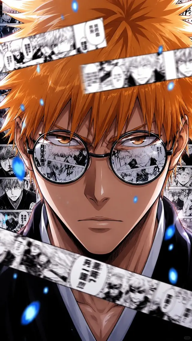 Bleach Style High-Impact Manga Poster preview image 1