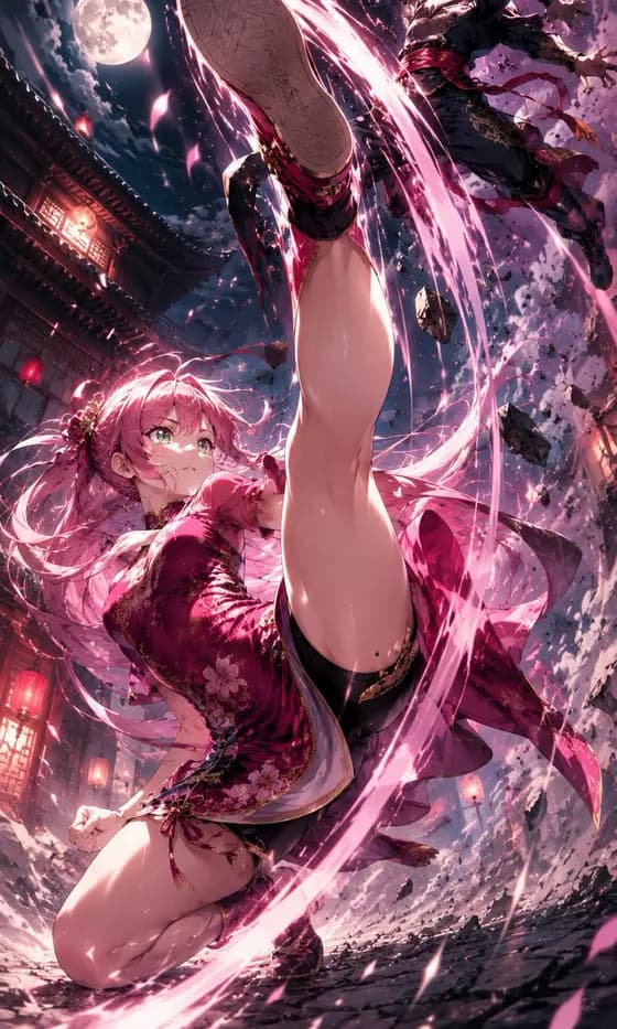 月夜动漫武术家踢 preview image 1