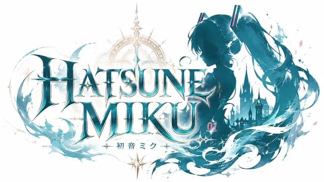 JRPG 初音未来幻想标志 preview image 1