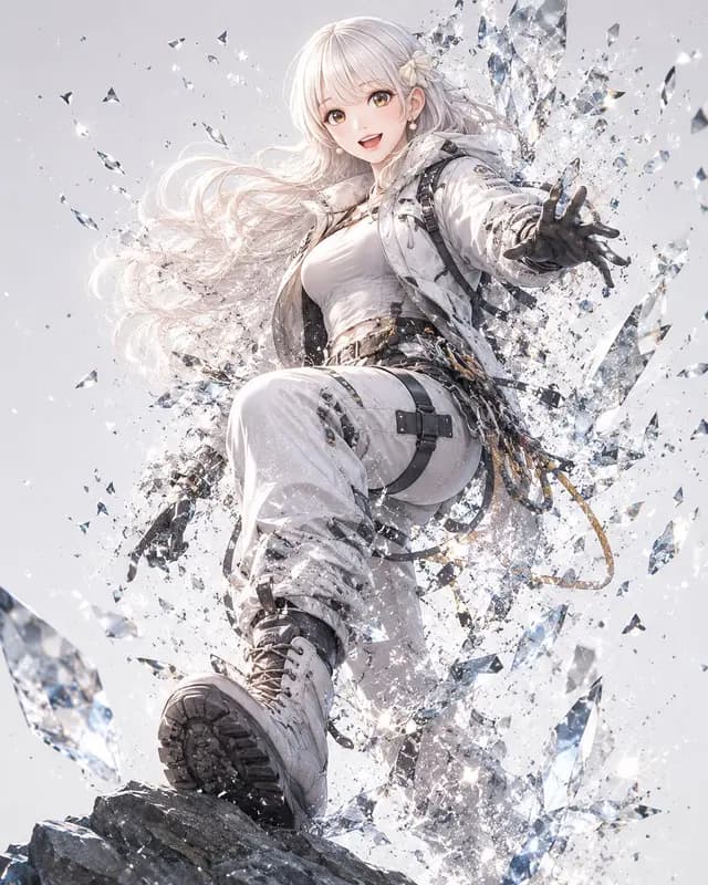 白发水晶动作英雄 preview image 1