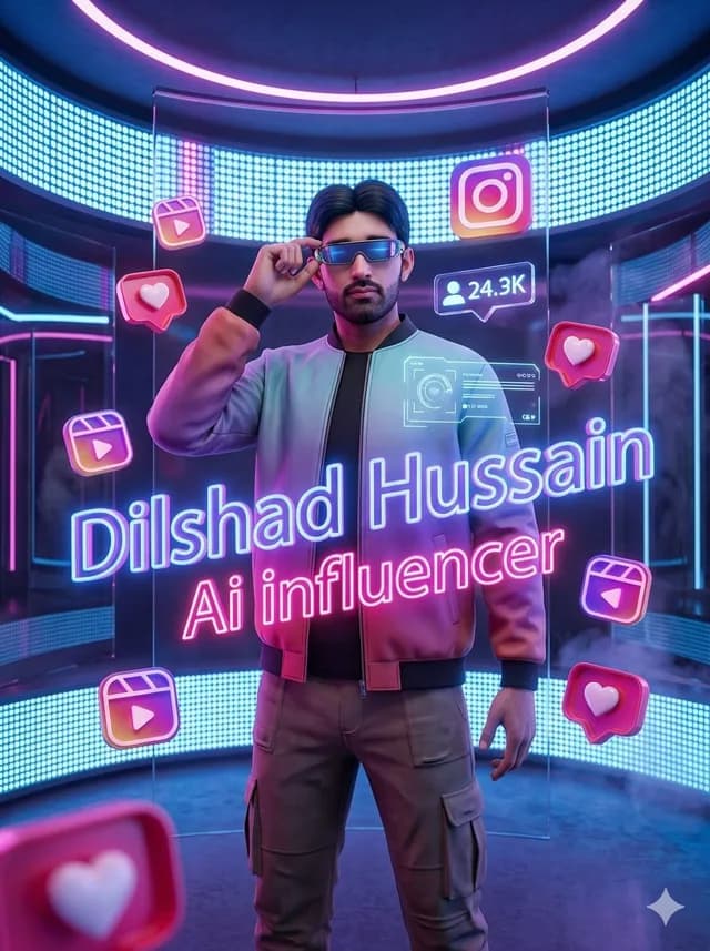 Neon AI Influencer Studio 广告 preview image 1