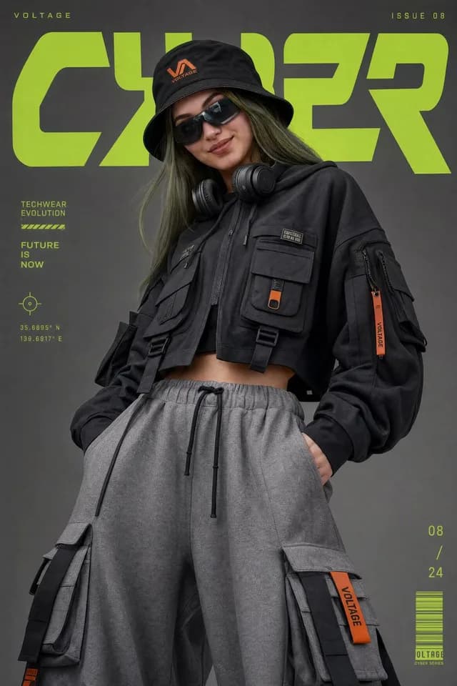 Techwear 科技高级时装社论 preview image 1