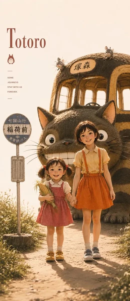 《龙猫》草壁皋月动漫肖像 preview image 1
