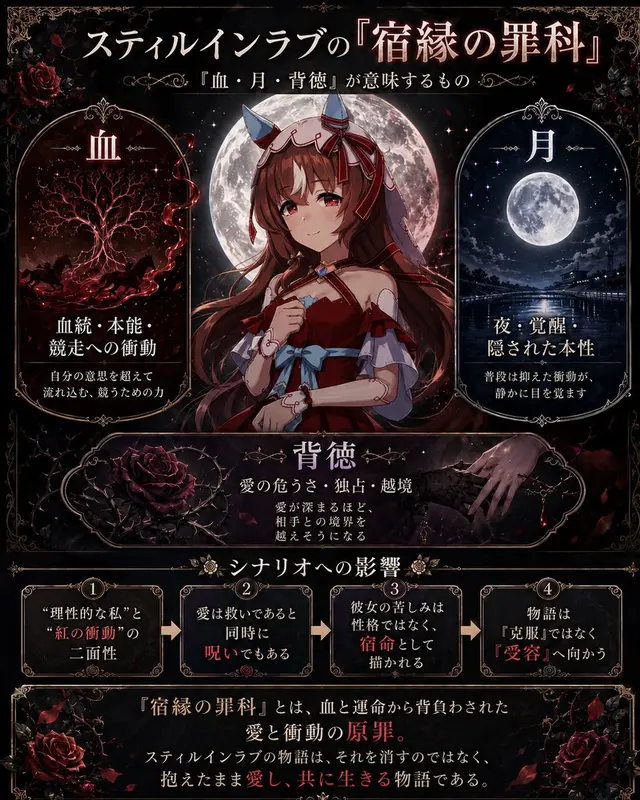 Gothic Anime Symbolism Infographic preview image 1