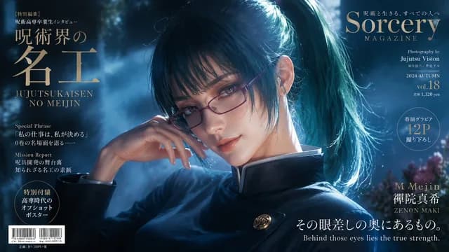 魔法杂志动漫封面 preview image 1