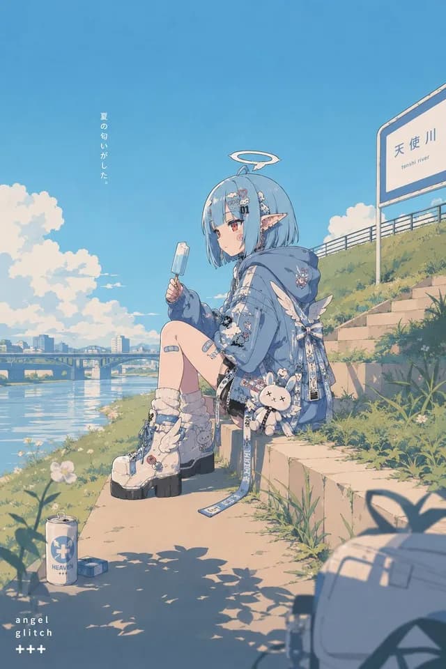 复古流行河岸主视觉 preview image 1