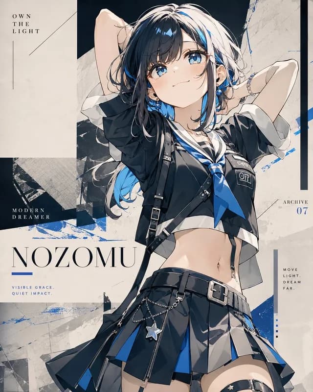 动漫时尚海报Nozomu preview image 1