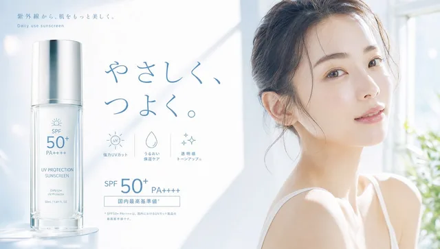 日本防晒美容横幅 preview image 1