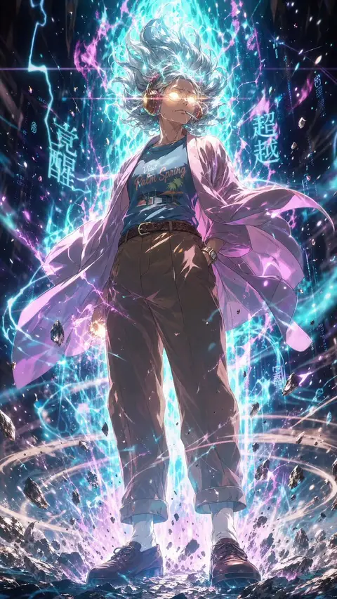 赛博朋克动漫能量觉醒 preview image 1