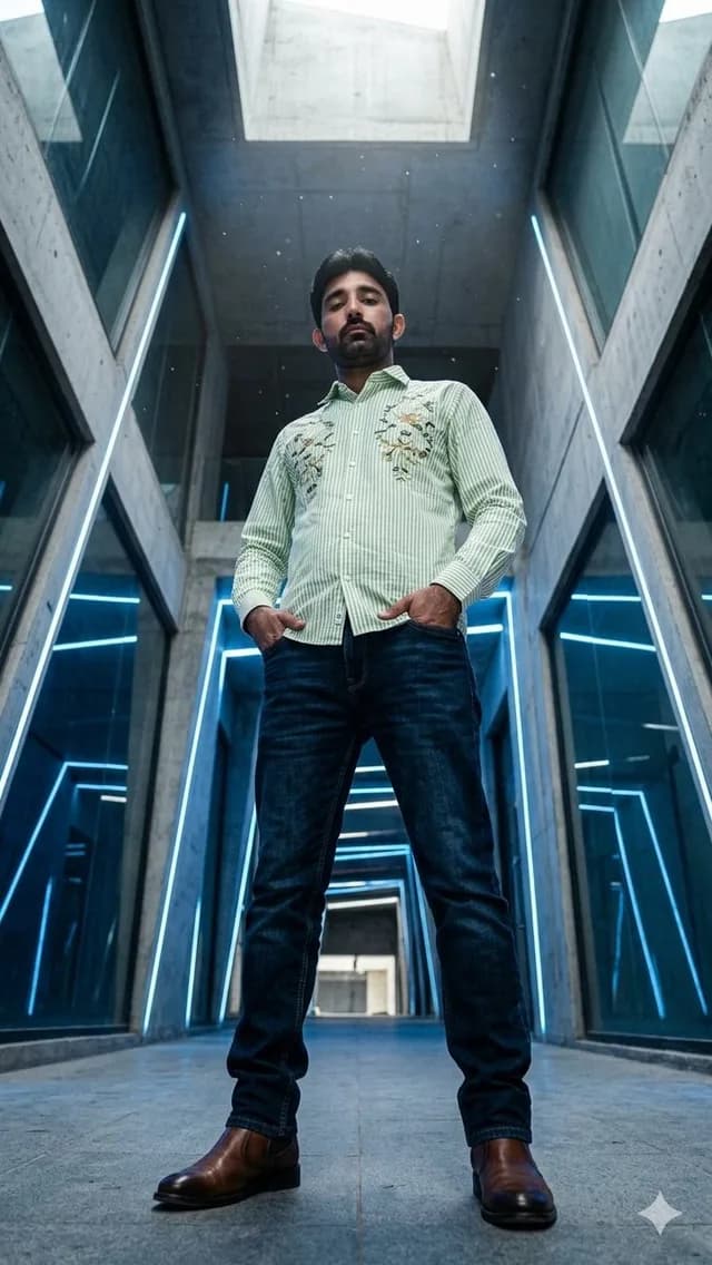 低角度未来时尚社论 preview image 1