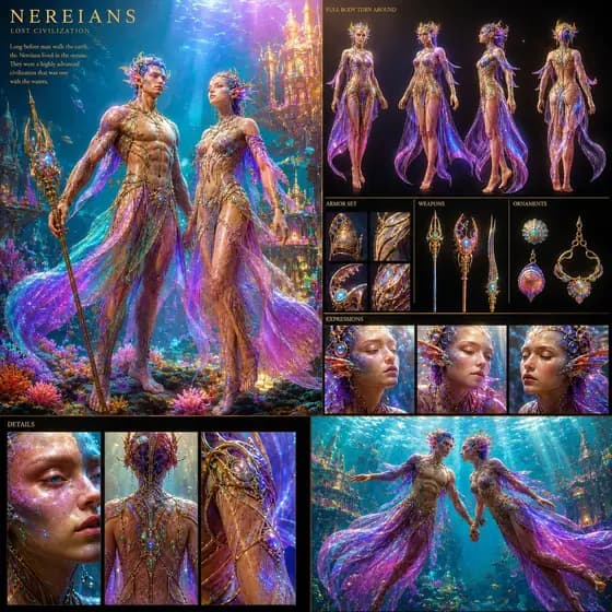 水下文明人物板 preview image 1
