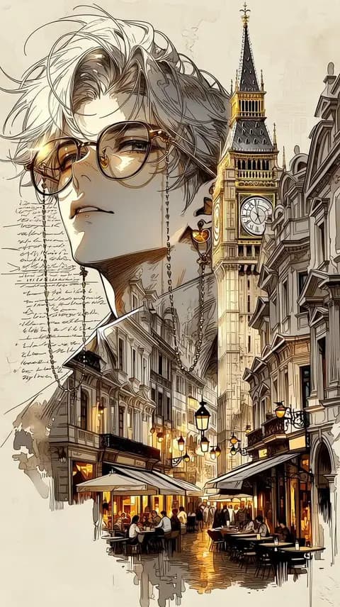 欧洲城市旅游插画 preview image 1