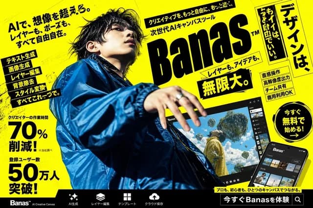 霓虹日本人工智能画布广告 preview image 1