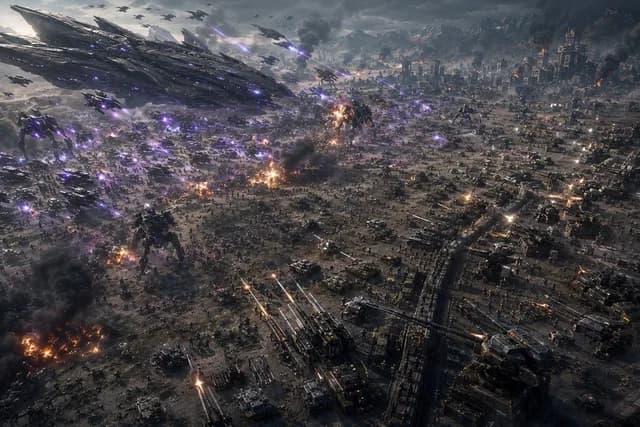 空中科幻入侵战场 preview image 1