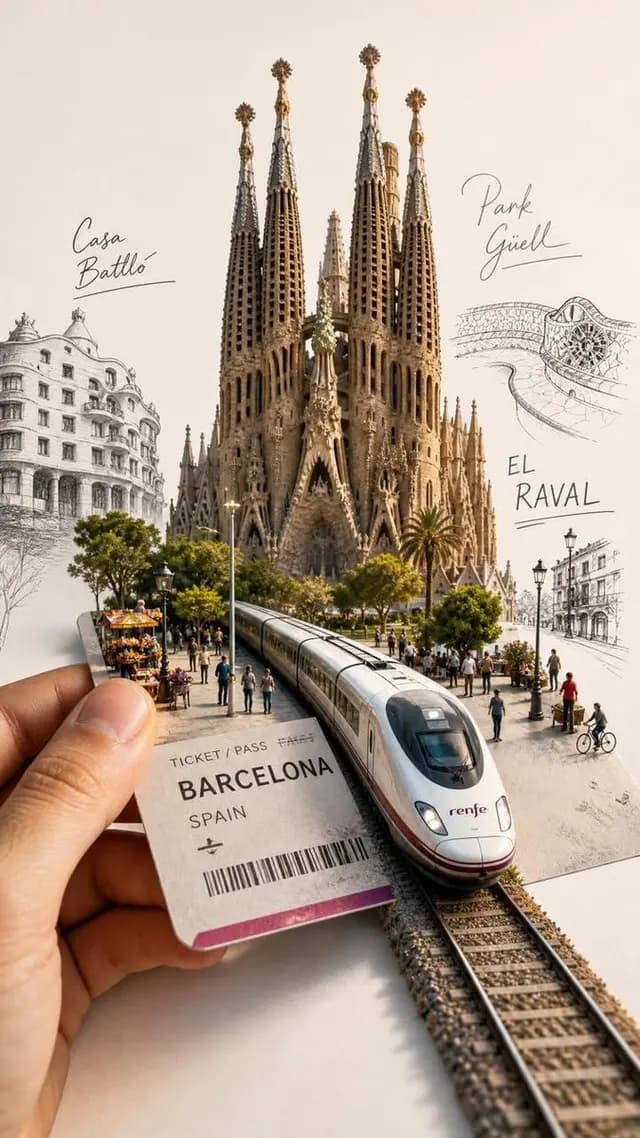 强制视角旅行票火车 preview image 1