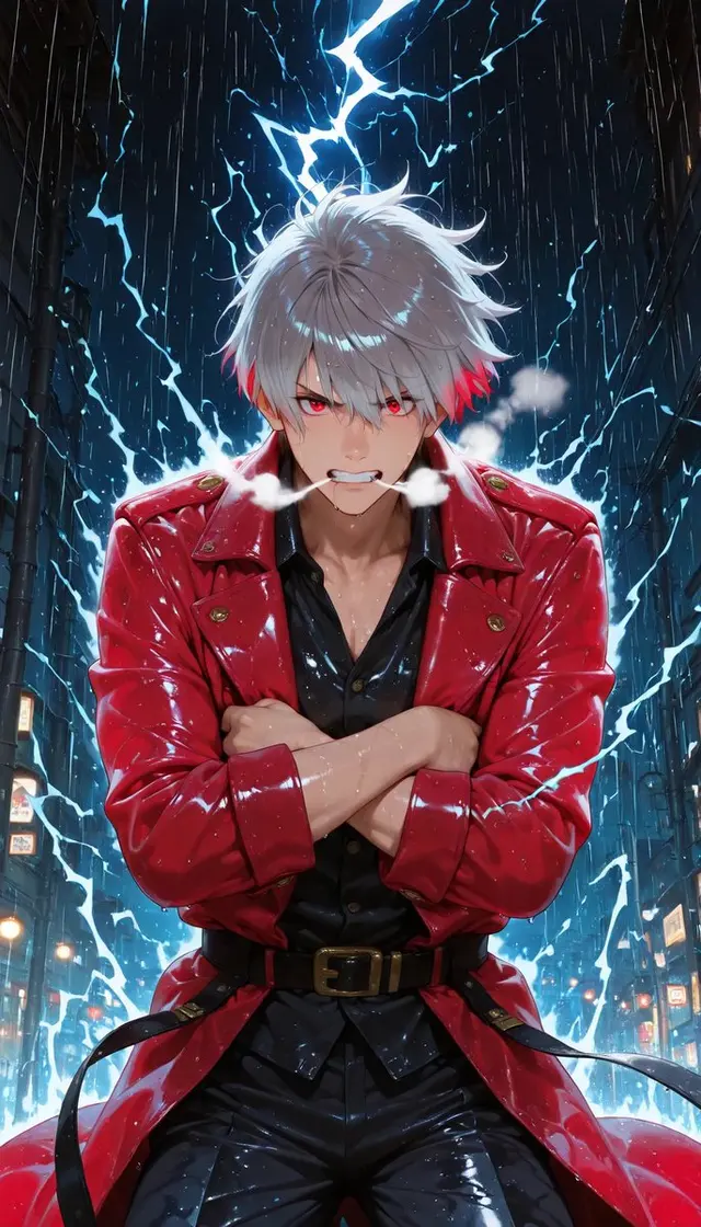 雨动漫红衣剑客 preview image 1