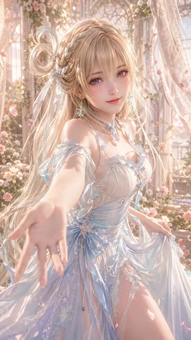 3D CG 东方幻想新娘肖像 preview image 1