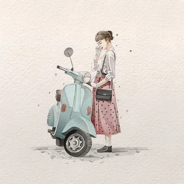 水彩时尚插画美学 preview image 1