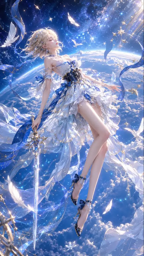 3D CG 东方奇幻女主角 preview image 1