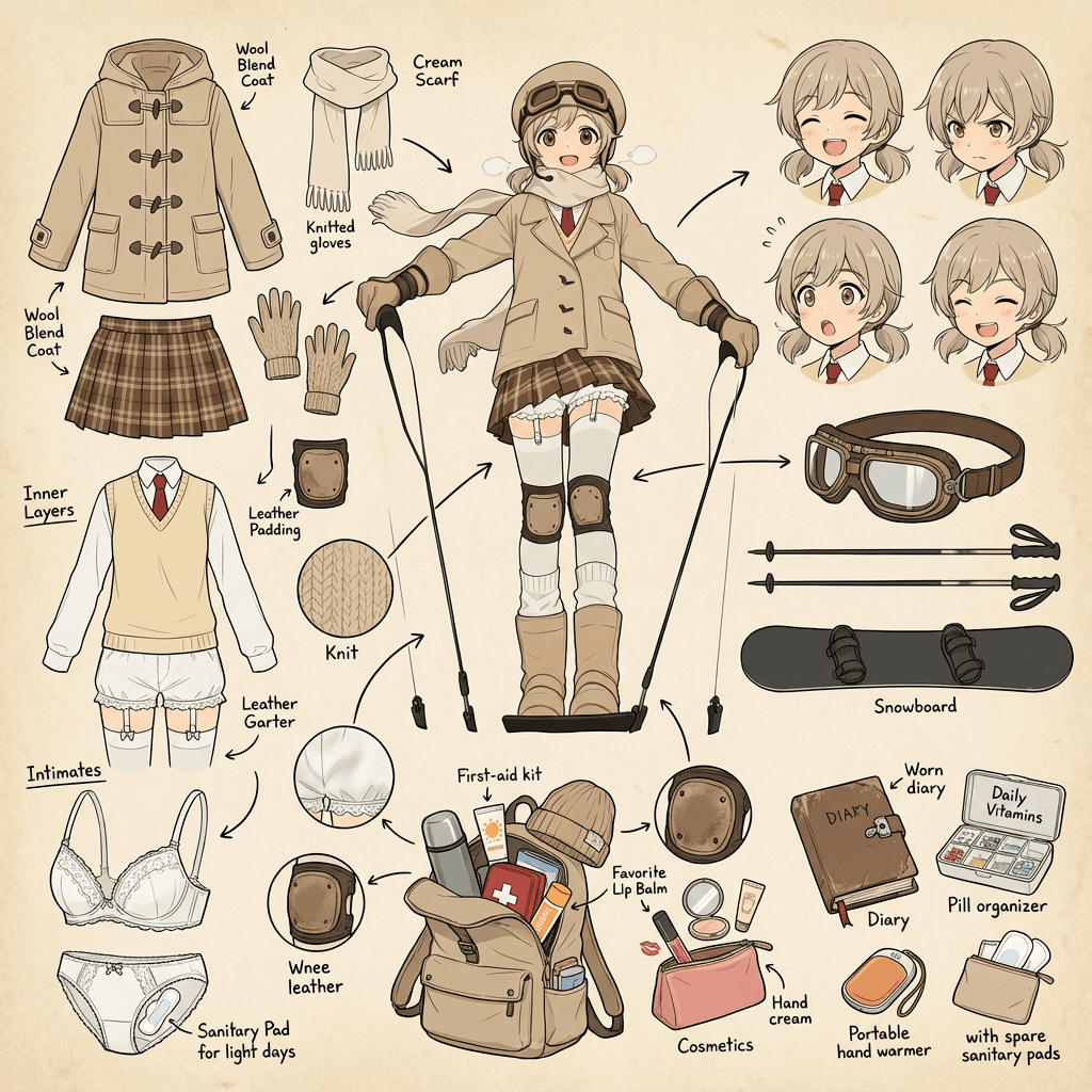 Panoramic Character Concept Breakdown