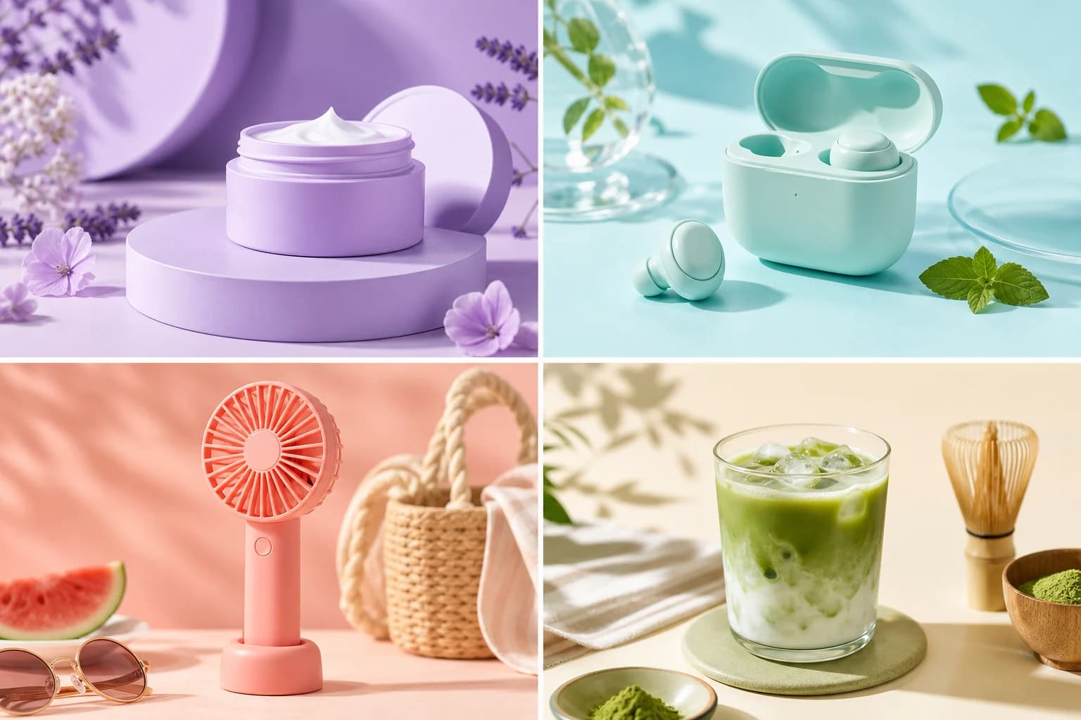 Temu 및 Shopee 리스팅 이미지 세트 예시