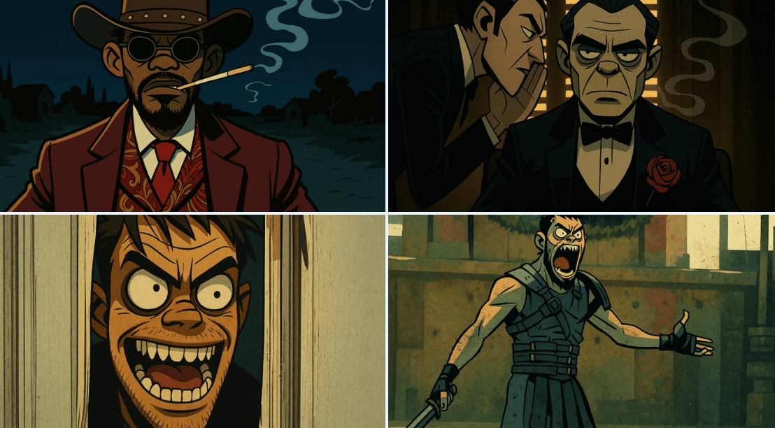 街头顽童（Gorillaz）风格插画