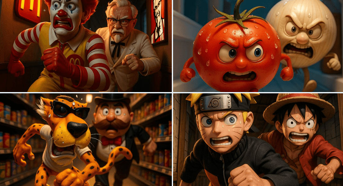 Course dans un couloir étroit